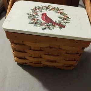 A vintage basket purse